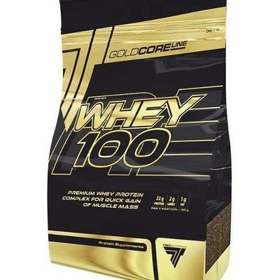 Trec Nutrition Gold Core Gold Core Whey 100, Strawberry - 900 grams