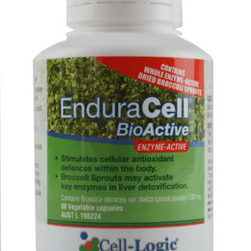 EnduraCell BioActive 80 capsules (Broccoli sprout) - Cell-Logic - welzo