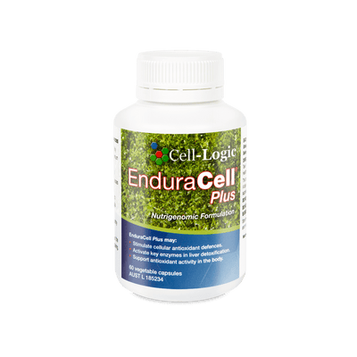 EnduraCell PLUS, 100% Whole Broccoli Sprouts, 60 Capsules - Cell-Logic - welzo