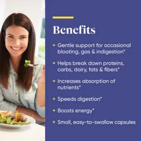 Enzymedica Digest Basic Capsules (UK Label)