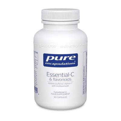 Essential-C & Flavonoids 90 Capsules – Pure Encapsulations - welzo