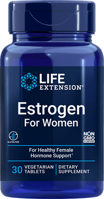 Estrogen for Women 30 Tablets - Life Extension - welzo