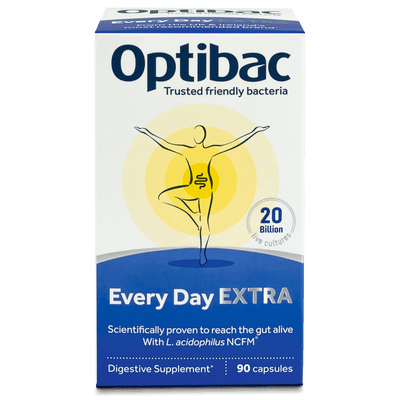 Every Day EXTRA Vegan Probiotic, 90 capsules - OptiBac - welzo