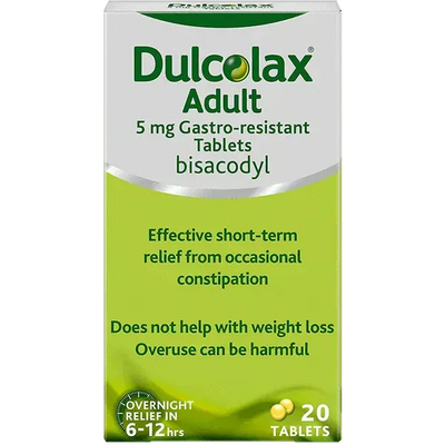 Dulcolax Adult Laxative Tablets Pack of 20