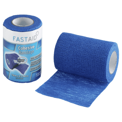 Fastaid Flexoplast Elastic Adhesive Bandage 5cm x 4.5m - welzo