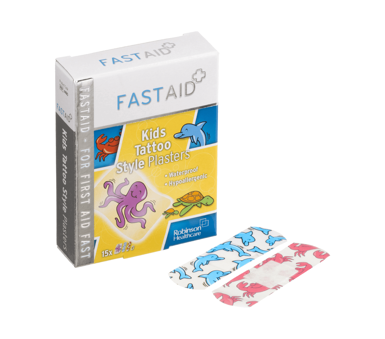 Fastaid Plasters Kids Tattoo Pack of 15