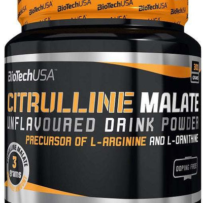 BioTechUSA Citrulline Malate, Green Apple - 300 grams