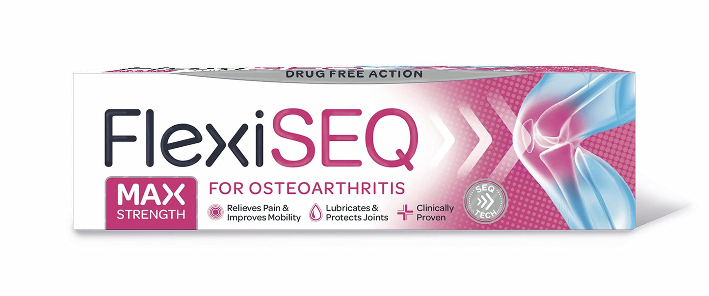 Flexiseq Max Strength for Osteoarthritis Gel 50g - welzo