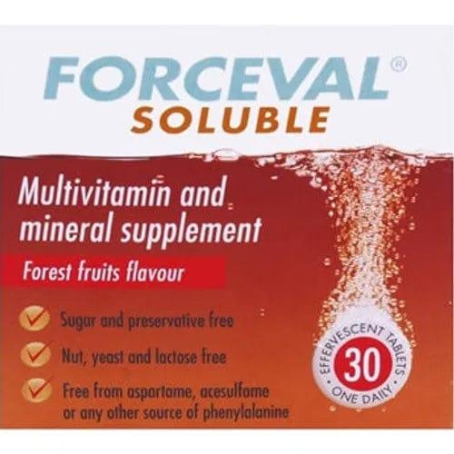 Forceval Soluble Junior Effervescent Tablets Pack of 30 - welzo