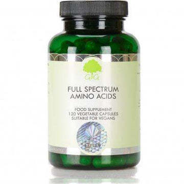 Full Spectrum Amino Acids 120 Capsules - GG Vitamins - welzo