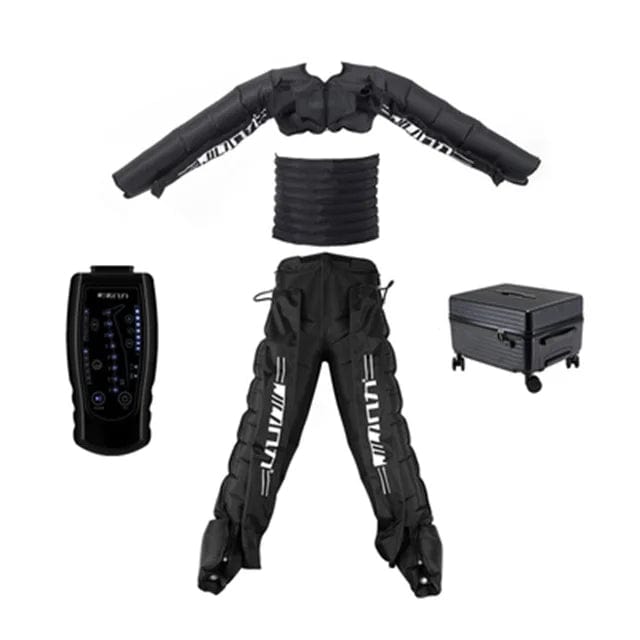Pressotherapy Air Compression Leg Massager-Μπότες ανάκτησης 8-Chamber για λεμφική αποστράγγιση και χαλάρωση μυών