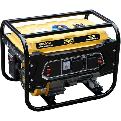 Petrol Generator 3.4kVA (2800W) – G6500W Portable with 8HP 4-Stroke Engine & Wound Motor