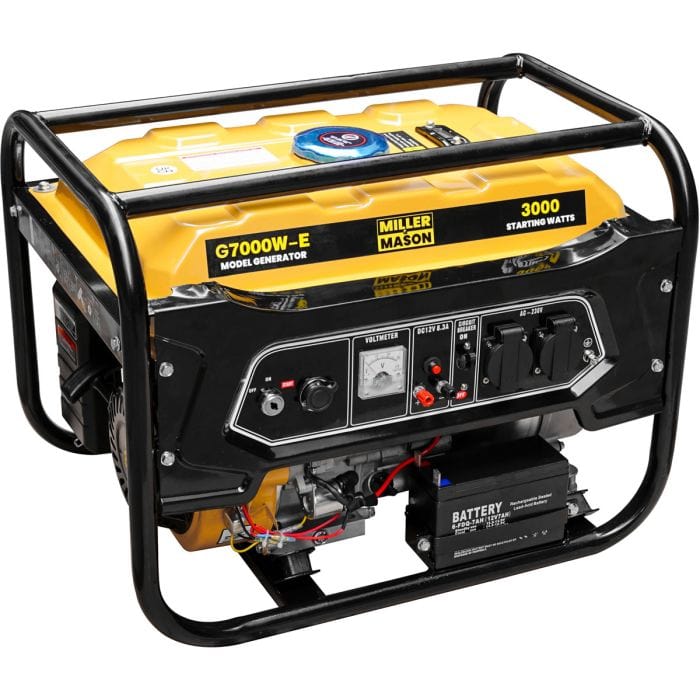 Generatore di benzina Electric Start 3.75KVA 8HP G7000W-E