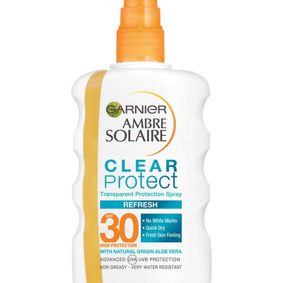 Garnier Ambre Solaire Clear Protect Sun Spray - welzo