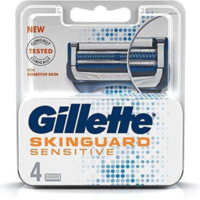 Gillette SkinGuard Sensitive Razor Blades Pack of 4 - welzo
