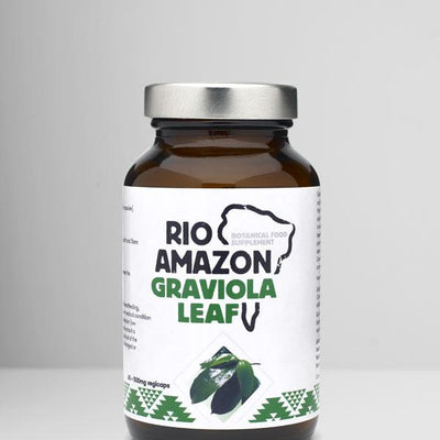 Rio Amazon Supplements Graviola Leaf 500mg- 60 Capsules - Welzo