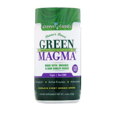 Green Magma (Organic & Raw Barley Grass) 250 Tablets - Green Foods - welzo