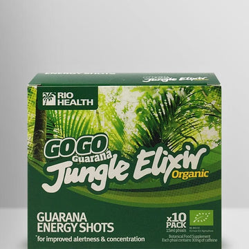 GoGo Guarana Guarana Organic Jungle Elixir 10-Phial Pack - welzo
