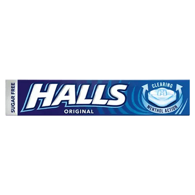 Halls Sugar Free Lozenges Original - welzo