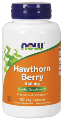 Hawthorn Berry, 540 mg, 100 Capsules - Now Foods - welzo