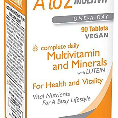 HealthAid A to Z Multivitamin and Minerals Tablets Pack of 90 - welzo
