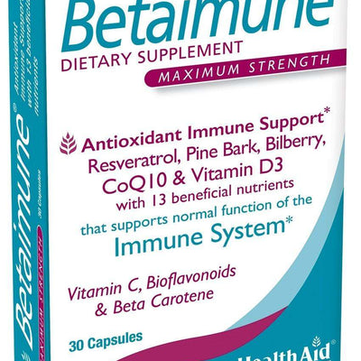 HealthAid Betaimune Antioxidant Capsules Pack of 30 - welzo