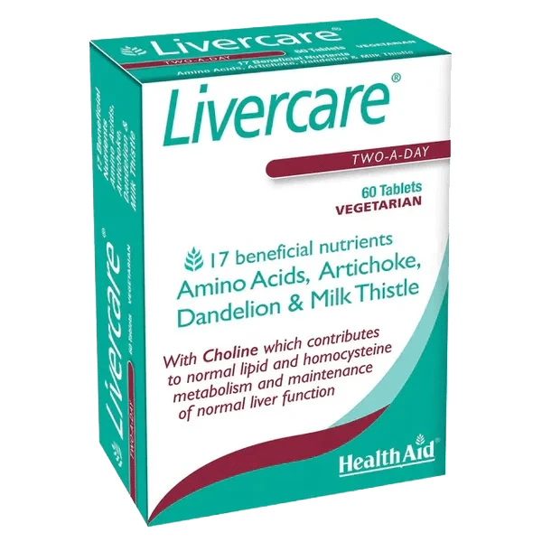 HealthAid Livercare Tablets Pack of 60 - welzo