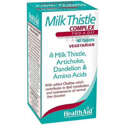 HealthAid Milk Thistle Complex Tablets Pack of 60 - welzo