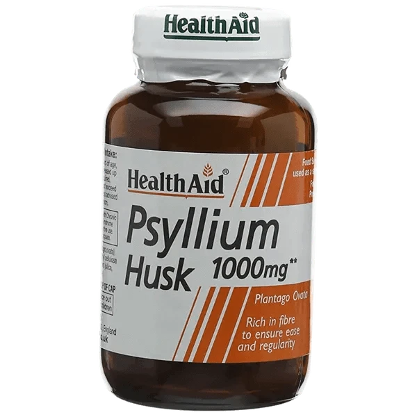 HealthAid Psyllium Husk 1000mg Vegicaps Pack of 60 - welzo