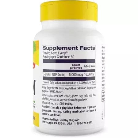 Healthy Origins Biotin
