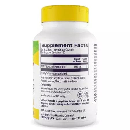 Healthy Origins Eggshell Membrane 500mg