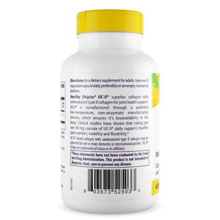 Здравословен произход UC II Несенатуриран тип II колаген 40mg