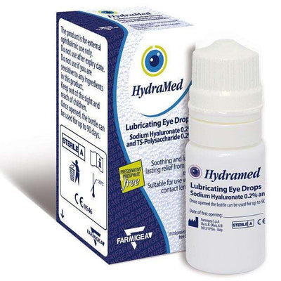 Hydramed 0.2% Eye Drops 10ml - welzo