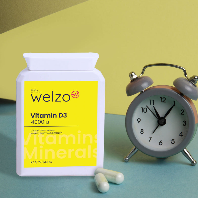 Welzo Vitamin D3 4000IU 365 tablety