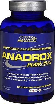 MHP Anadrox Pump & Burn - 112 caps