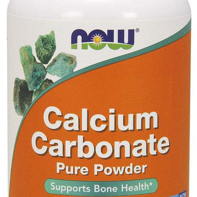 NOW Foods Calcium Carbonate, Pure Powder - 340 grams