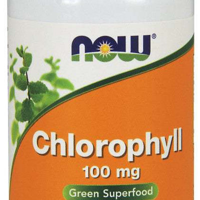 NOW Foods Chlorophyll, 100mg - 90 vcaps