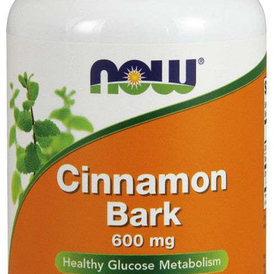 NOW Foods Cinnamon Bark, 600mg - 120 caps