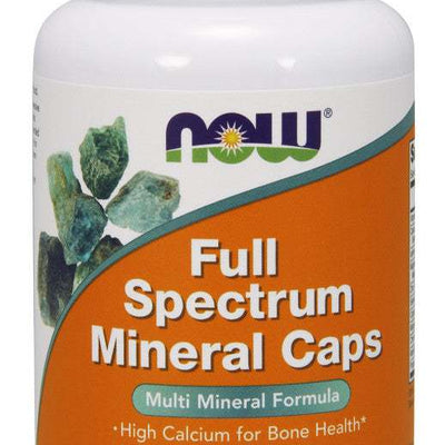 NOW Foods Full Spectrum Minerals, Iron-Free - 120 caps