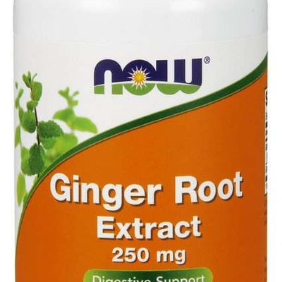 NOW Foods Ginger Root Extract, 250mg - 90 vcaps