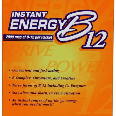 NOW Foods Vitamin B-12, Instant Energy - 75 packets