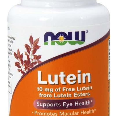 NOW Foods Lutein, 10mg - 60 softgels