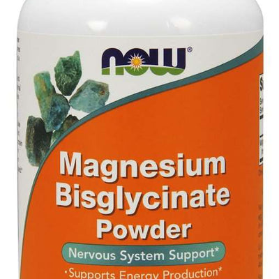 NOW Foods Magnesium Bisglycinate Powder - 227 grams