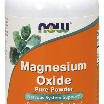 NOW Foods Magnesium Oxide, Pure Powder - 227 grams