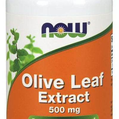 NOW Foods Olive Leaf Extract, 500mg - 60 vcaps