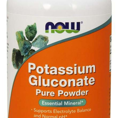 NOW Foods Potassium Gluconate, Pure Powder - 454 grams