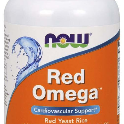 NOW Foods Red Omega (Red Yeast Rice) - 90 softgels