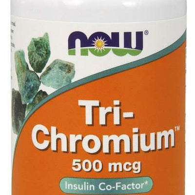 NOW Foods Tri-Chromium, 500mcg - 90 vcaps