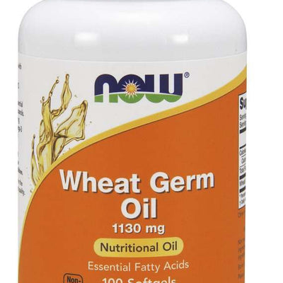 NOW Foods Wheat Germ Oil, 1130mg - 100 softgel