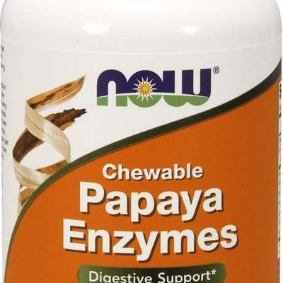 NOW Foods Papaya Enzyme, Chewable - 180 lozenges